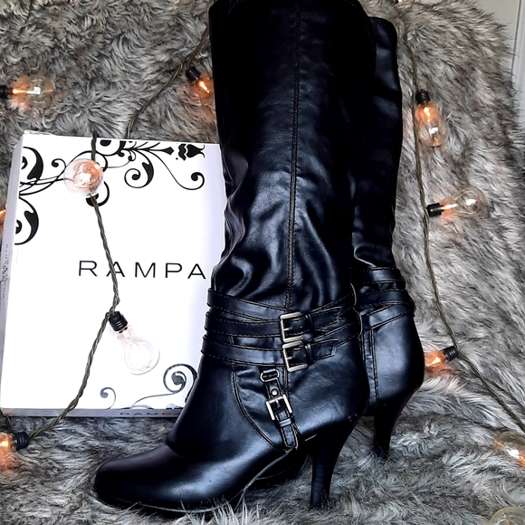 Rampage Boots 9.5 Black with Box - Picture 1 of 10